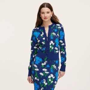 kate spade Navy Floral Sweater